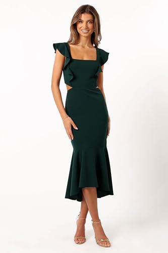 Petal & Pup Women's Yvonne Hi Lo Midi Dress3