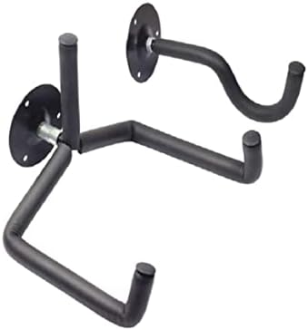Guitar Wall Mount Horizontal Hanger, Acoustic Electric Classical Guitar Hooks Wall Hangers Rack Stand, Metal Guitars Holder Wall Bracket Display Wall Mount for Ukulele Guitar Banjo Mandolin