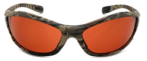 Edge I-Wear Camo Hunting Sports Sunglasses with Polarized Driving Lens X540124P/DL2