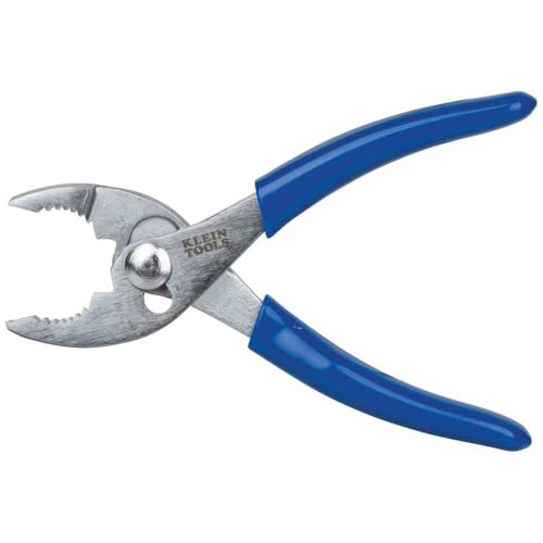 Klein Tools D511-6 Slip-Joint Pliers with Shear Type Cutting, 6-Inch, Blue thumbnail 9