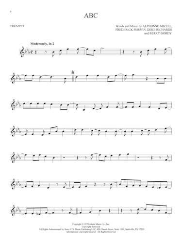 101 Popular Songs for Trumpet | Trumpet Songbook with 101 Timeless Pop Songs | Easy Trumpet Sheet Music for Beginners and Advanced Players | Popular Hits from Billie Jean to Sweet Home Alabama - Image 5