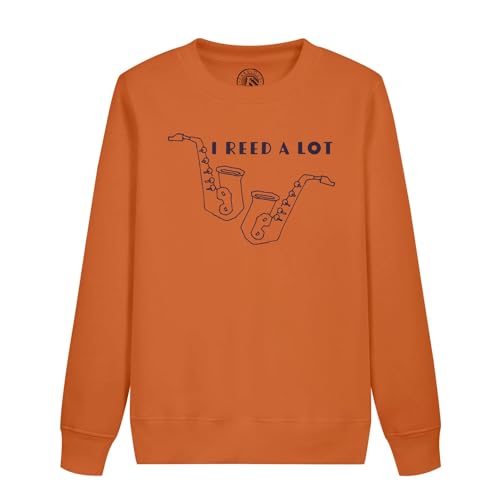 Sweatshirt enfant motif musique vêtement instrument de musique et lecture rigolo