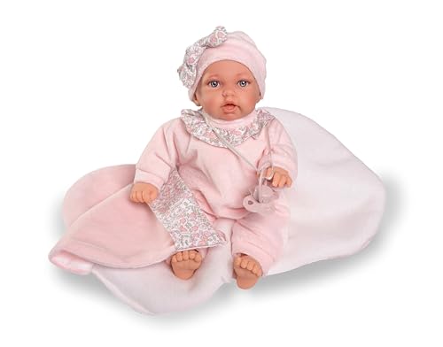 Muñecas Antonio Juan Bebe Petit c/saquito de Dormir 27cm