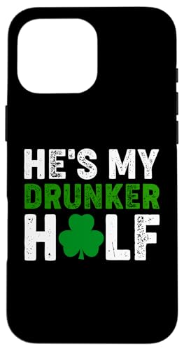 He's My Drunker Half Couples ���p�g���b�N�f�[ �}�b�`���O �X�}�z�P�[�X iPhone 16 Pro Max �p
