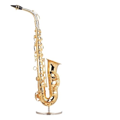 楽器モデル 装飾品 友人への贈り物としてサックス楽器模型のオーナメント(30)