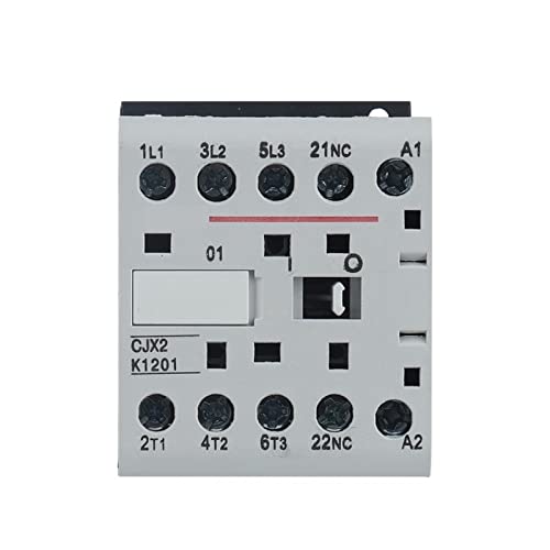 Contacteur CA triphasé CJX2-K-0610 mini relais de commande bobine 220V 12A