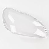 MOYZK 2PCS Car Headlight Lampshade Cover Compatible for Mercedes-Benz S-Class W220 2004-2005 Transparent Glass Lamp Shade Shell Mask (Left+Right)