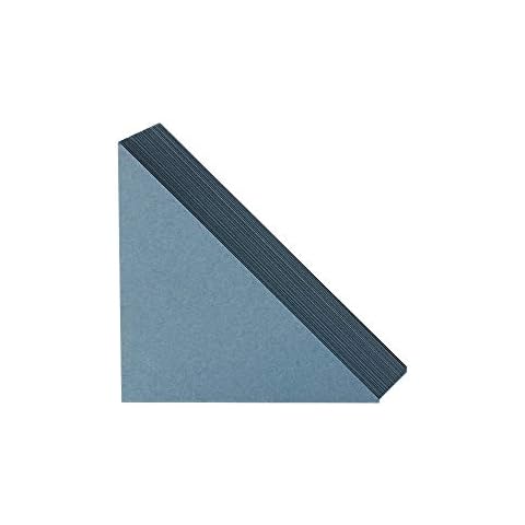 Exacompta - Ref GLC-BLUZ - Guildhall - Legal Corners for Protection When Stapling, 315gsm Heavyweight Premium Manilla, Blue Angel Certified - Blue, Pack of 100 Cover