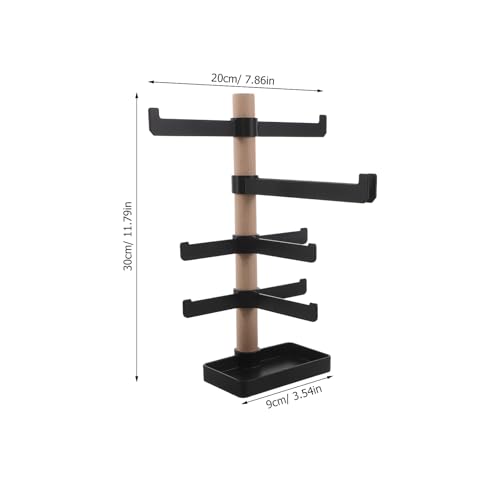 Soporte para cascos y gafas de ciclismo estante organizador de escritorio para equipo deportivo 2