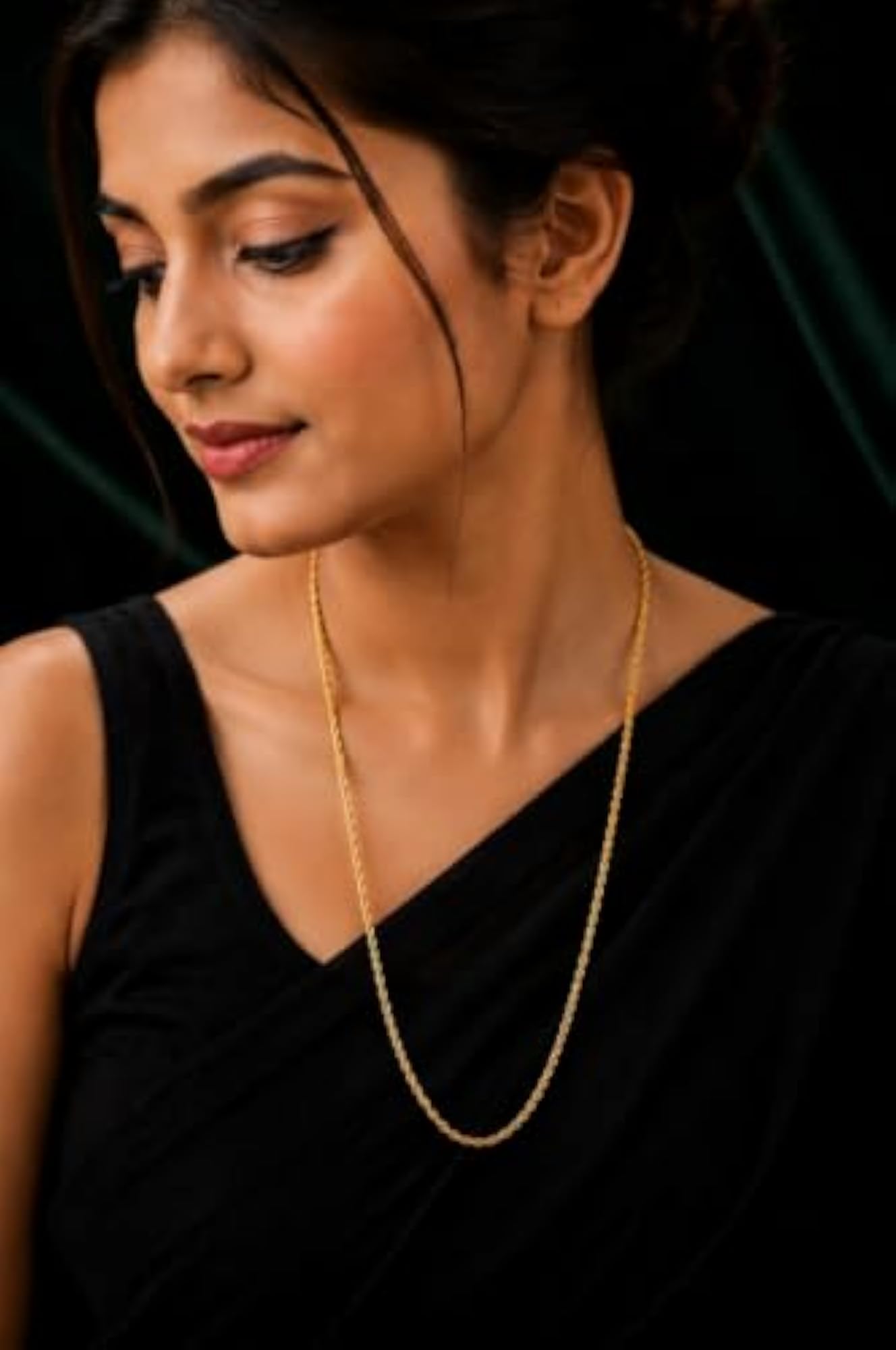 Stylish Plated Daily Wear Chain, Elegant Accessory