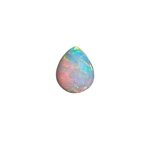 Pierre précieuse opale de feu 9x11mm pour artisan joaillier