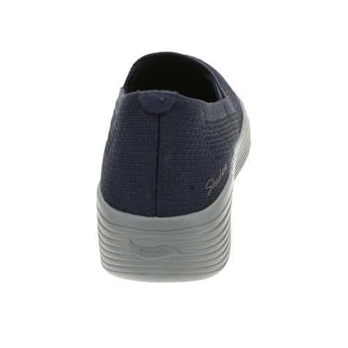 Image of Skechers Modern Comfort Relaxed Fit: Arch Fit Laguna-Adore Her Women's Slip On, 6.5 B(M) US, Navy