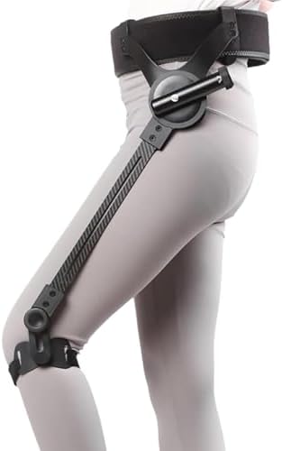 Bionic Exoskeleton Legs for Walking Assistance, Adjustable Strength 3 Levels, Ideal for Hiking & Climbing Stairs, Supports Adults & Seniors (Left Leg, M)