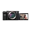 Sony Alpha 7C | Hybride digitale camera met verwisselbare lens met volledig formaat (compact en licht, Eye AF in…