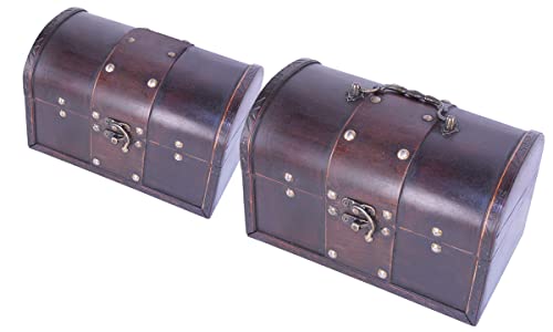 Holz-Lederbox Set, Aufbewahrungsbox, Holzbox,Schatztruhe,Hozkiste,Geschenk Geschenkbox Geburtstagsgeschenk Cover