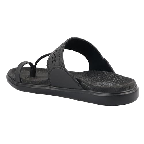 Image of Medifeet Women's Orthopedic Toe-Ring Sandals | Soft Cushioned Slip-On Comfort Slippers | Anti-Skid, Arch Support