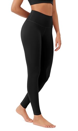 ODODOS Women's High Waist Workout Leggings Tummy Control Full Length Yoga Pants - 25