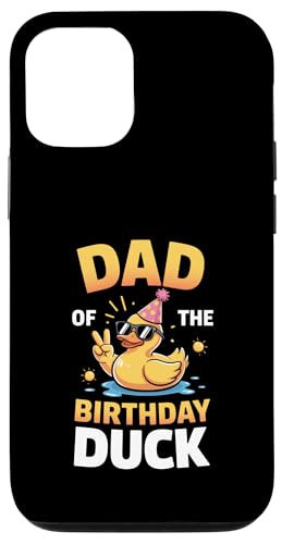 Mom of the Birthday Duck Funny Mom Duck fUC X}zP[X iPhone 12/12 Pro p