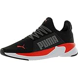 PUMA Softride Premier Slip-On Puma Black/High-Risk Red 8 D (M)
