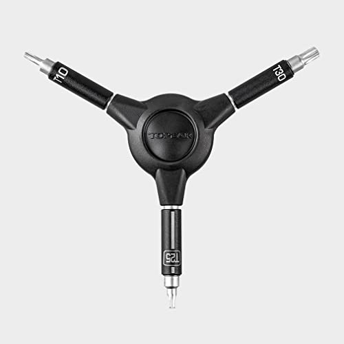 Topeak Y-Torx Speed Wrench with T10/T25/T30 Torx Keys, Black - Image 3