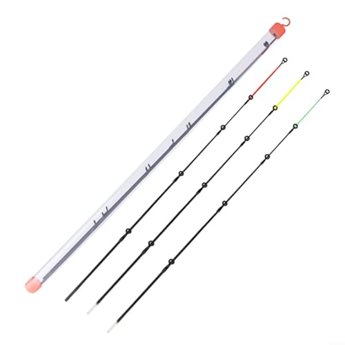 HOHOVYVY Feeder Rod Set, Fibreglass Top Tip M/L/H 50-120 g Feeder Carp Rod Top Tip Fishing Accessories (4133)
