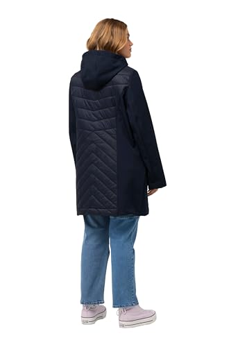 Veste softshell imperméable avec empiècement matelassé chaud