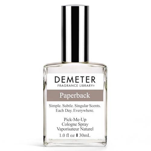 DEMETER Natural Perfume Spray Cologn for Women and Men, Paperback, 1 ounce