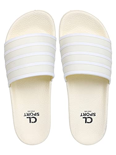Image of Carlton London Sports Women's Cl-f-w-02 White-Black Slipper