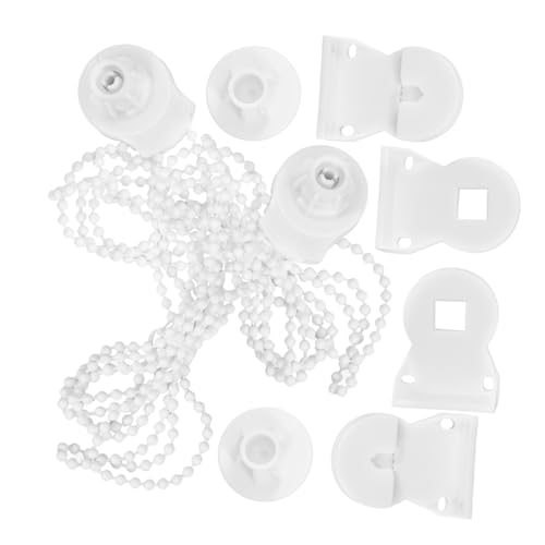 CORHAD 2 Sets Roller Blind Fittings Kit Replacement Accessories for Roller Shades Versatile Installation for Various Curtain Styles Minimalist Design