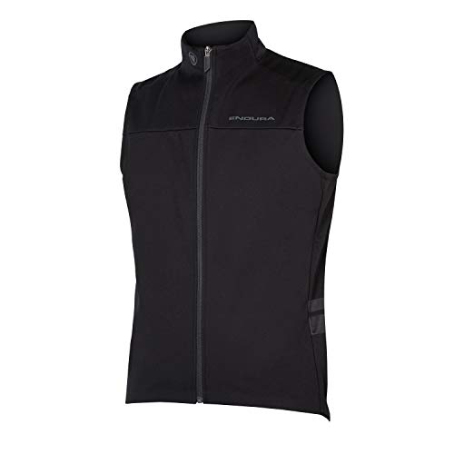Endura Men's Windchill Windproof Winter Cycling Vest Gilet II Black, Medium