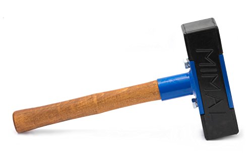 PFLASTERHAMMER PROFI HAMMER PLATTENLEGERHAMMER GUMMIHAMMER 2 kg (MBM01) Cover