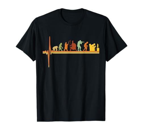 Gaming Evolution - Funny Retro Video Game Console Gamer T-Shirt