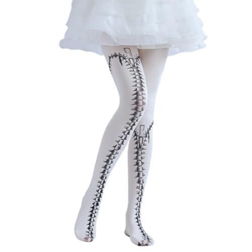 Premium Velvet Cute Kawaii Multicolor Leggings Patterned Tights for Women with Designs 140D Lolita Pantyhose Opaque Stockings