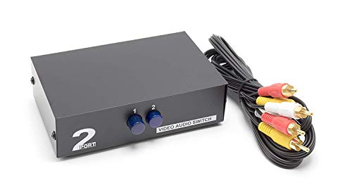 THE CIMPLE CO - 2 Way AV Switch - 2 Input 1 Output