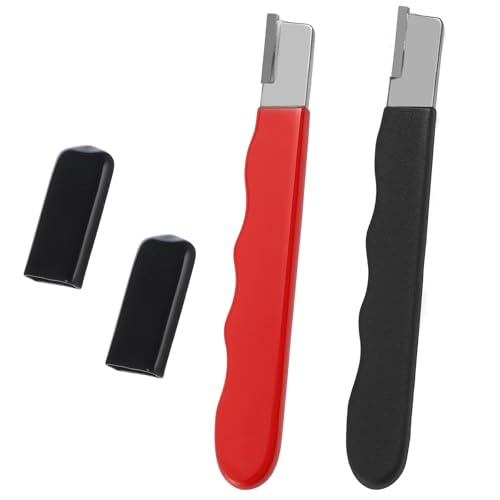 2 Stück Axtschärfer Messerschärfer Dual Diamant Schleifstein Outdoor Mehrzweck Messerschärfer Wetzstahl für Messer Gartenscheren Heckenscheren Gartenscheren Taschenmesser