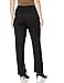 The Drop Women's @lucyswhims Slim Stretch Slit Hem Trouser, Black, M