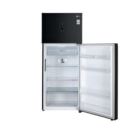 Image of LG 466 L 2 Star Frost Free Double Door Refrigerator, Smart Inverter Compressor, Wi-Fi Enabled, Door Cooling, Ebony Sheen Finish, 2025 Model (T492MESY)