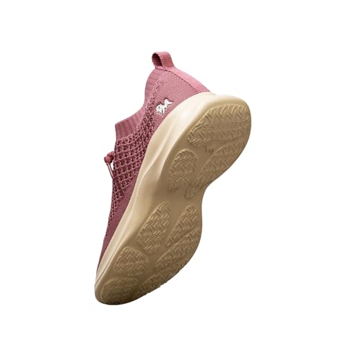 Image of Neeman's Knit Gliders Women Sneakers | Stylish Casual Shoes for Men with Airknit Breathable Upper | Anti-Skid EVA Sole Footwear | Lightweight Lace-Up Sneaker