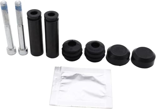 Image of 113-1386X Front Brake Caliper Slider Pins Bolts Guide Kit Compatible for Fiat Ducato 02-14