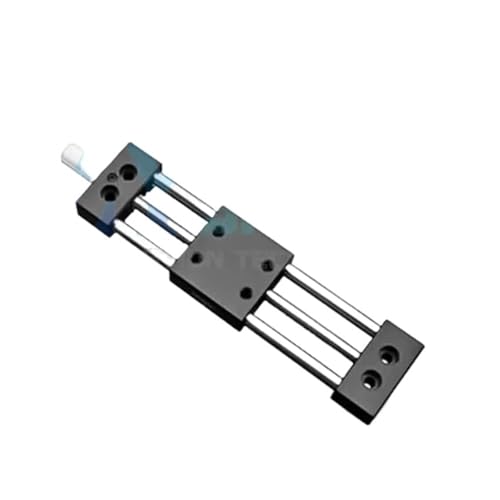 Ajuste fino de eje X DX30-90 con plataforma deslizante manual de 20x20 mm y riel guía