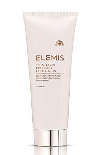 Preisvergleich Produktbild Elemis Total Glow Bräunende Bodylotion, Körper-Feuchtigkeitscreme mit schrittweisem Bräunungseffekt, 200 ml