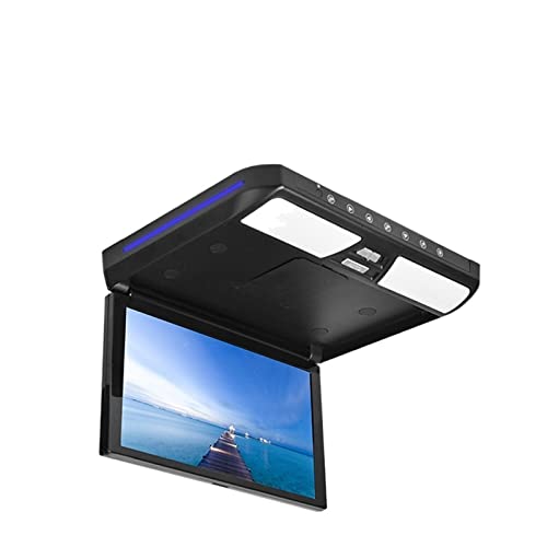 Monitor de techo para coche de 12,1": Pantalla LCD HD multimedia para viajes en familia