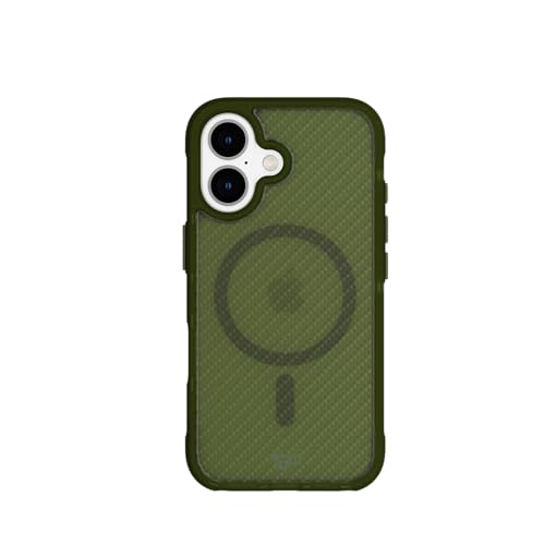 Image of Tech21 EvoArmor for iPhone 16 Compatible with MagSafe - Impact Protection Case 21x Military Standard Tested in Green