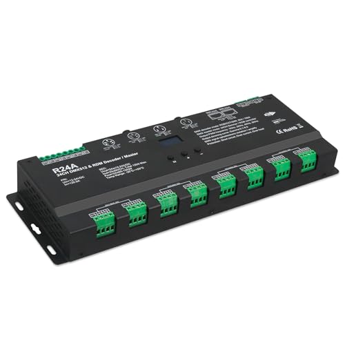 Contrôleur DMX 24 canaux RVB pour résoudre les baisses de tension LED