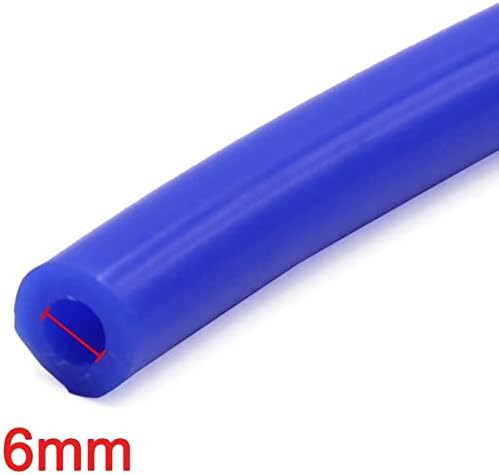 XYWHPGV 4 Meter Long 6 x 11mm Blue Silicone Heat Resisting Vacuum Hose Tube Pipe for Car(2f821 4f956 d5c13 24737 4c607 8a3f0