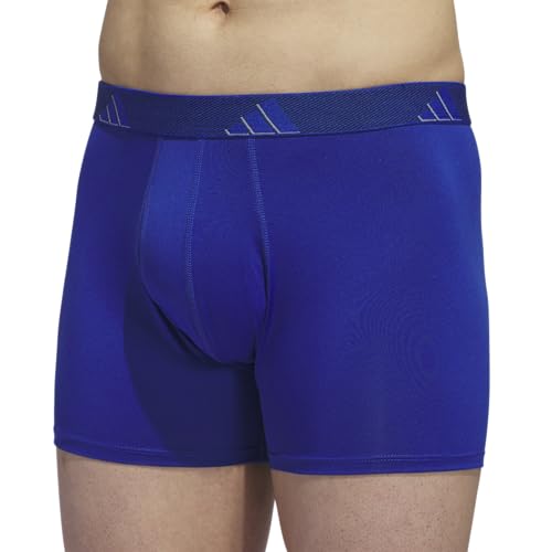 adidas Men's Stretch Cotton Boxer Brief Underwear (3-Pack) -20203