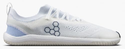 Vivobarefoot Men's Primus Flow Knit Running Shoes, Skyway, 10 Blue - 4