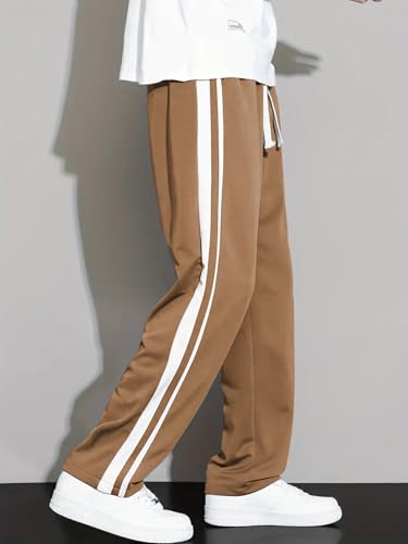 Image of Track Pants for Men - Modern, Stylish, Comfortable & Stretchable Athletic Joggers for Casual & Gym Wear