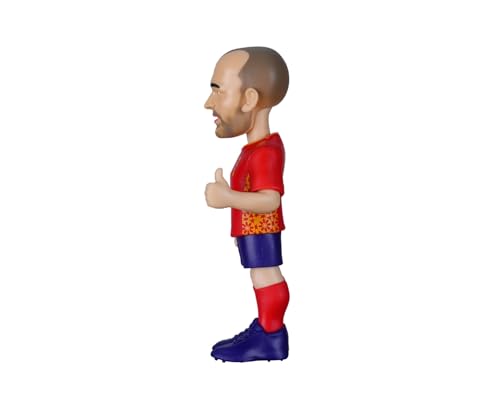 Miniatura 4 de MINIX BANDAI Figura Iniesta - Selección Española - Coleccionables para Exhibición - Idea de Regalo - Juguetes para Niños Y Adultos - Fans De Música MN25046