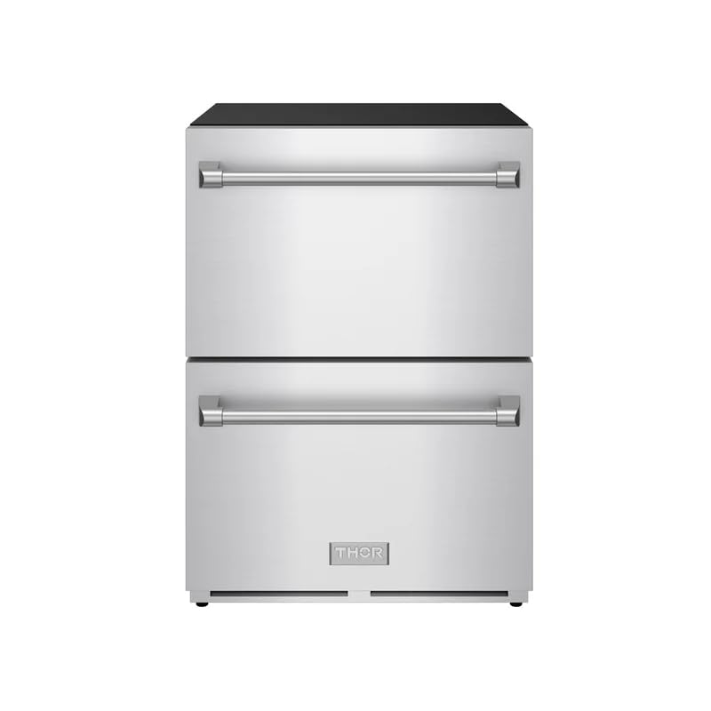 24 Inch Undercounter Built-In/Freestanding Drawer Freezer – Stainless Steel | Gordon Ramsay Series | Fridge.com